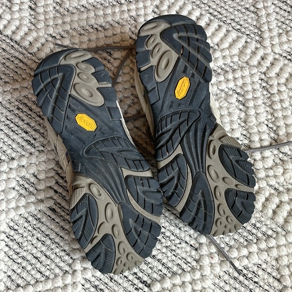 MERRELL Moab 2 Ventilator Hiking Shoes Blue Gray White Women’s Size 9 EU 40 - Picture 7 of 13